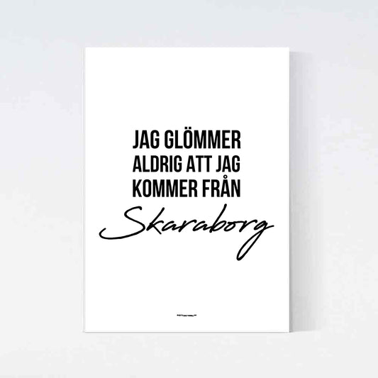 Jag Glömmer Aldrig Skaraborg Poste