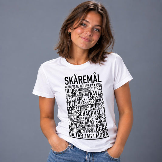 Skåremål Dialekt T-shirt