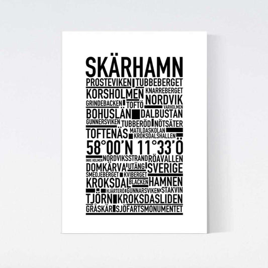 Skärhamn Text Poster