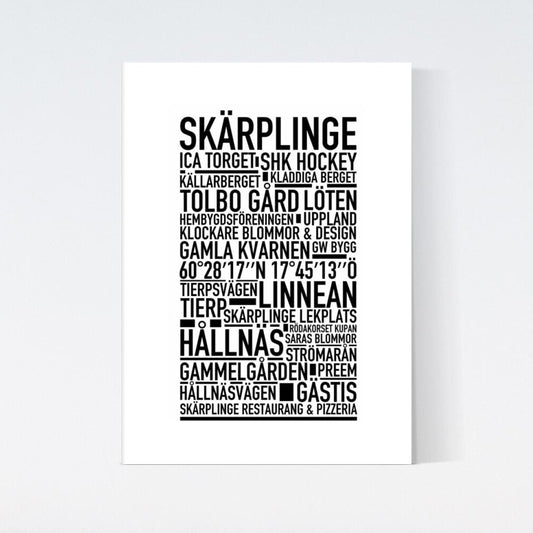 Skärplinge Text Poster