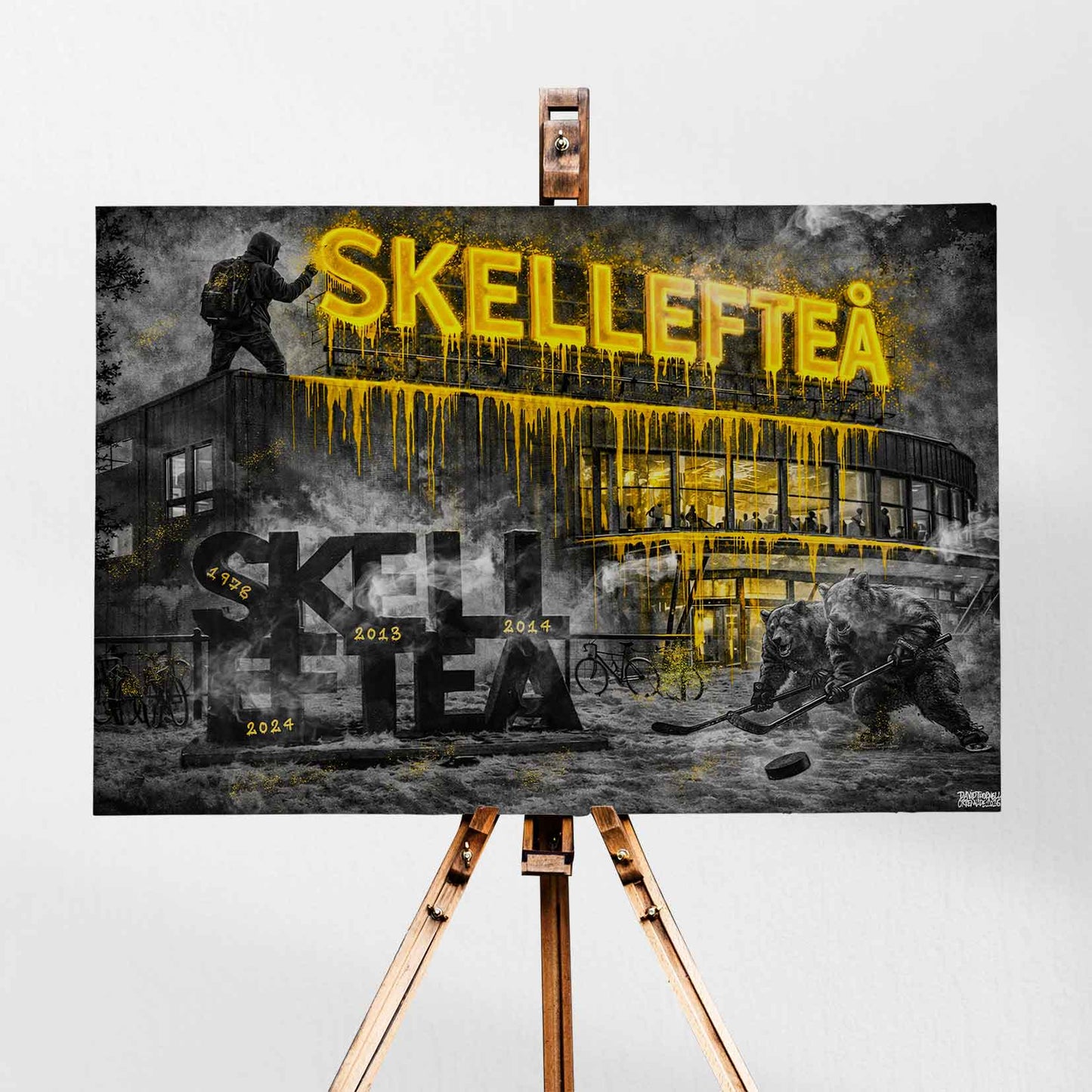 Skellefteå Hockey Canvas