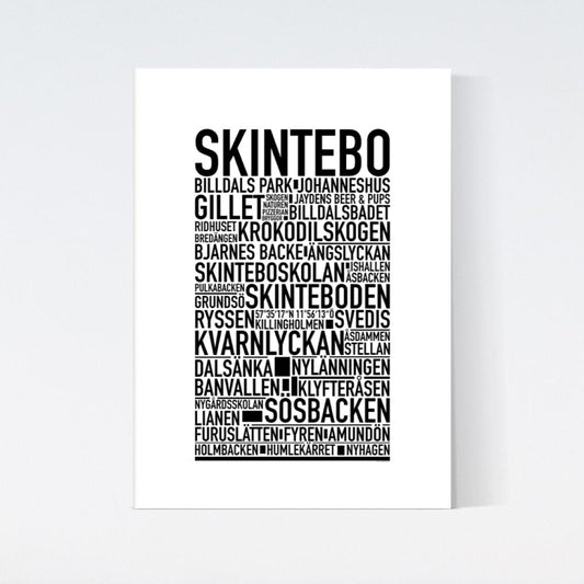 Skrintebo Text Poster