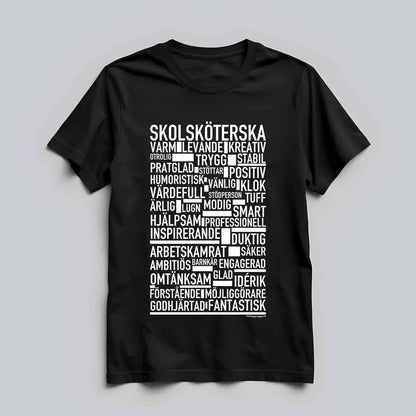 Skolsköterska Text T-shirt