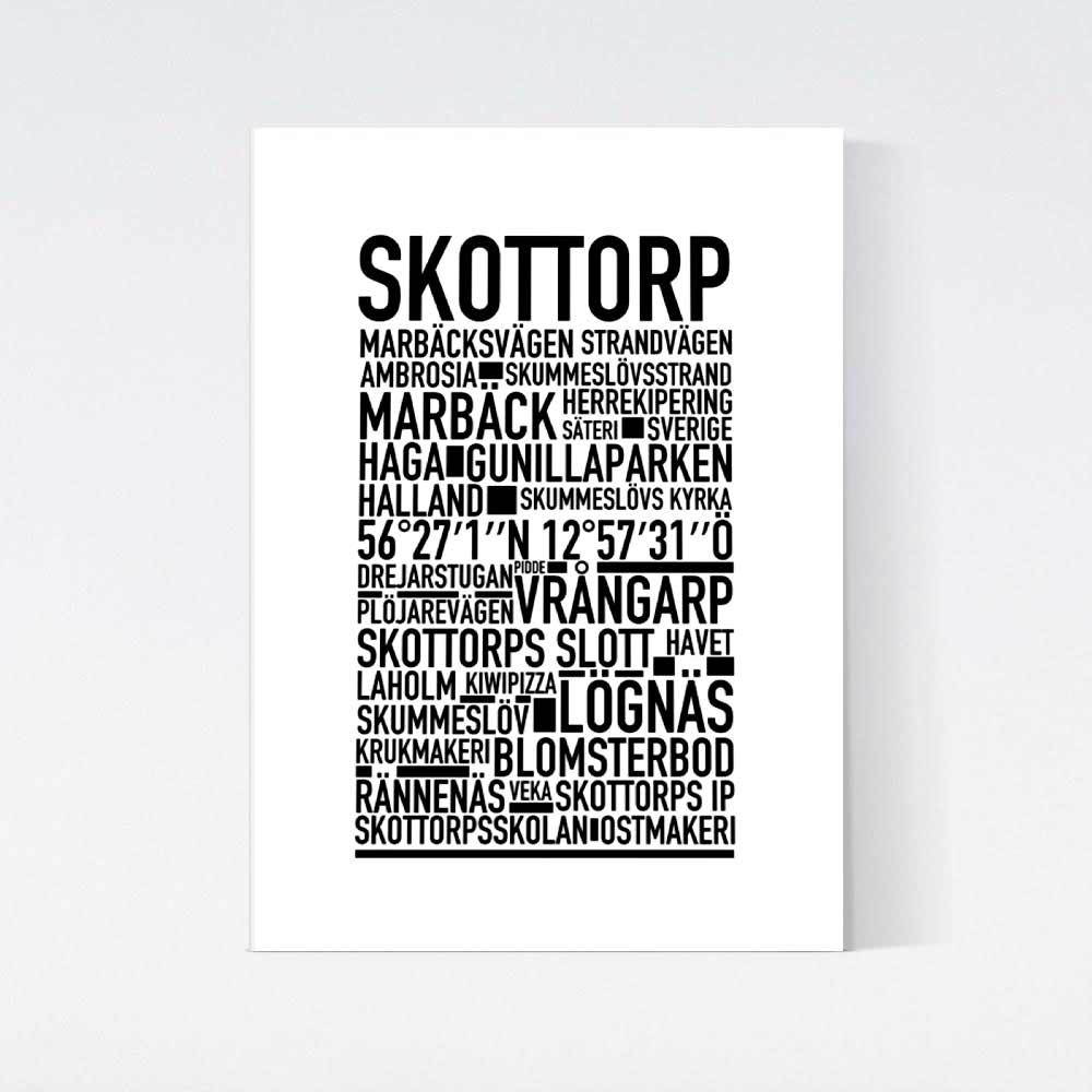Skottorp Text Poster