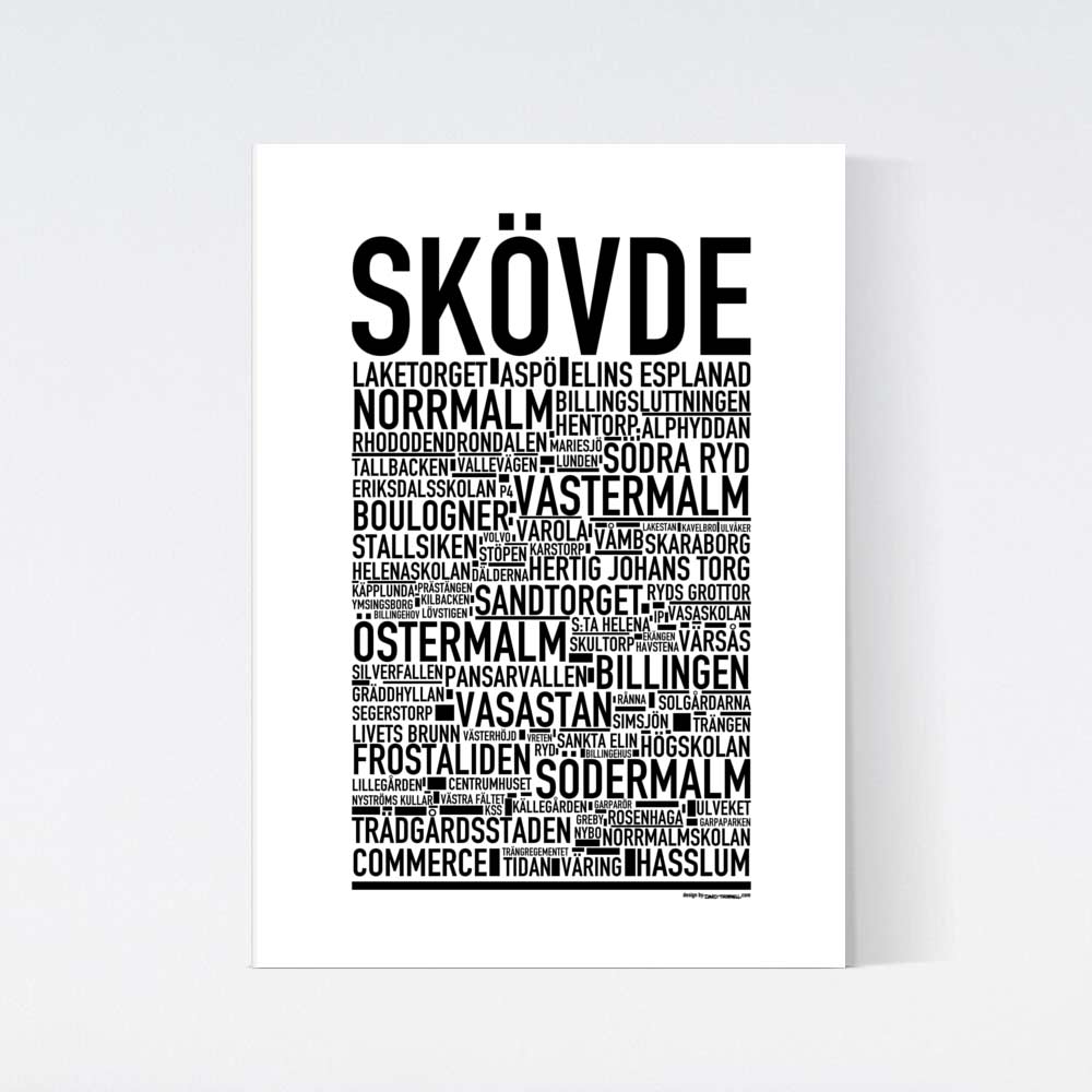 Skövde Stad Poster