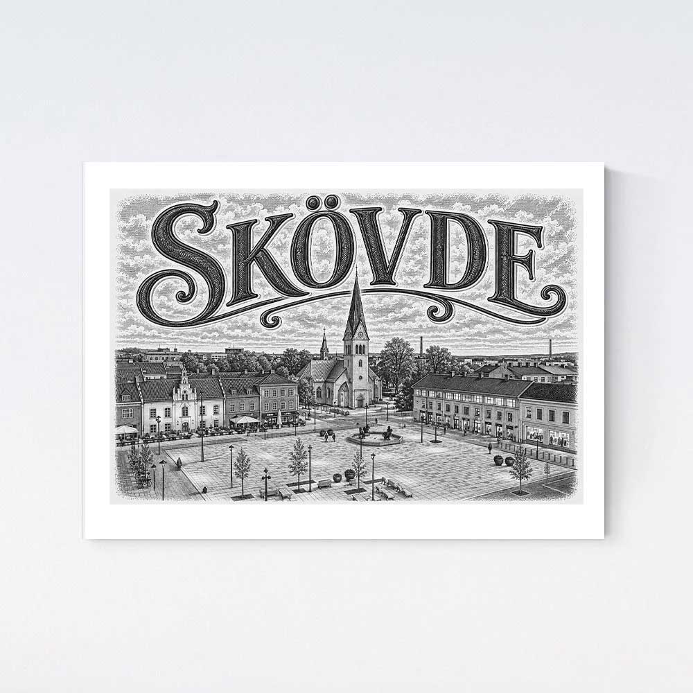Skövde Nostalgi Poster