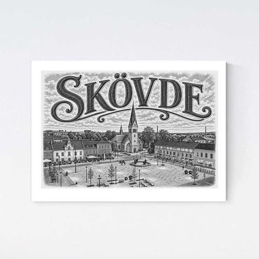 Skövde Nostalgi Poster
