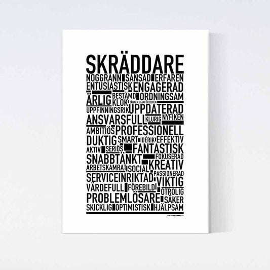 Skräddare Text Poster