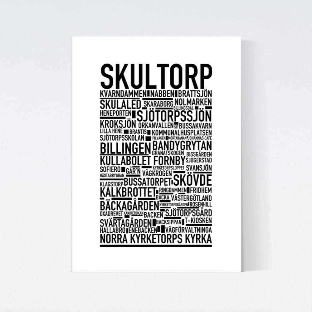 Skultorp Text Poster
