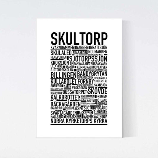 Skultorp Text Poster