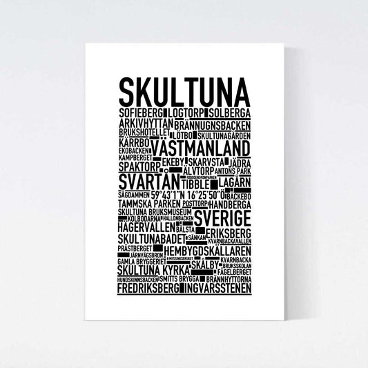 Skultuna Text Poster