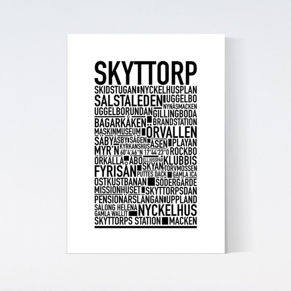 Skyttorp Text Poster