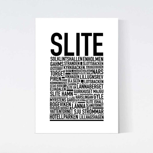 Slite Text Poster