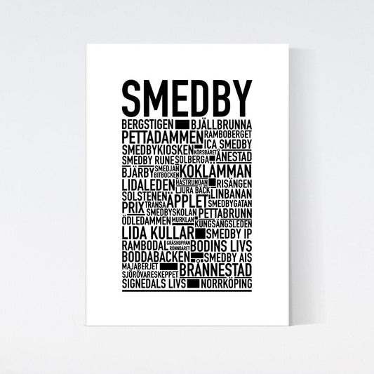 Smedby Text Poster