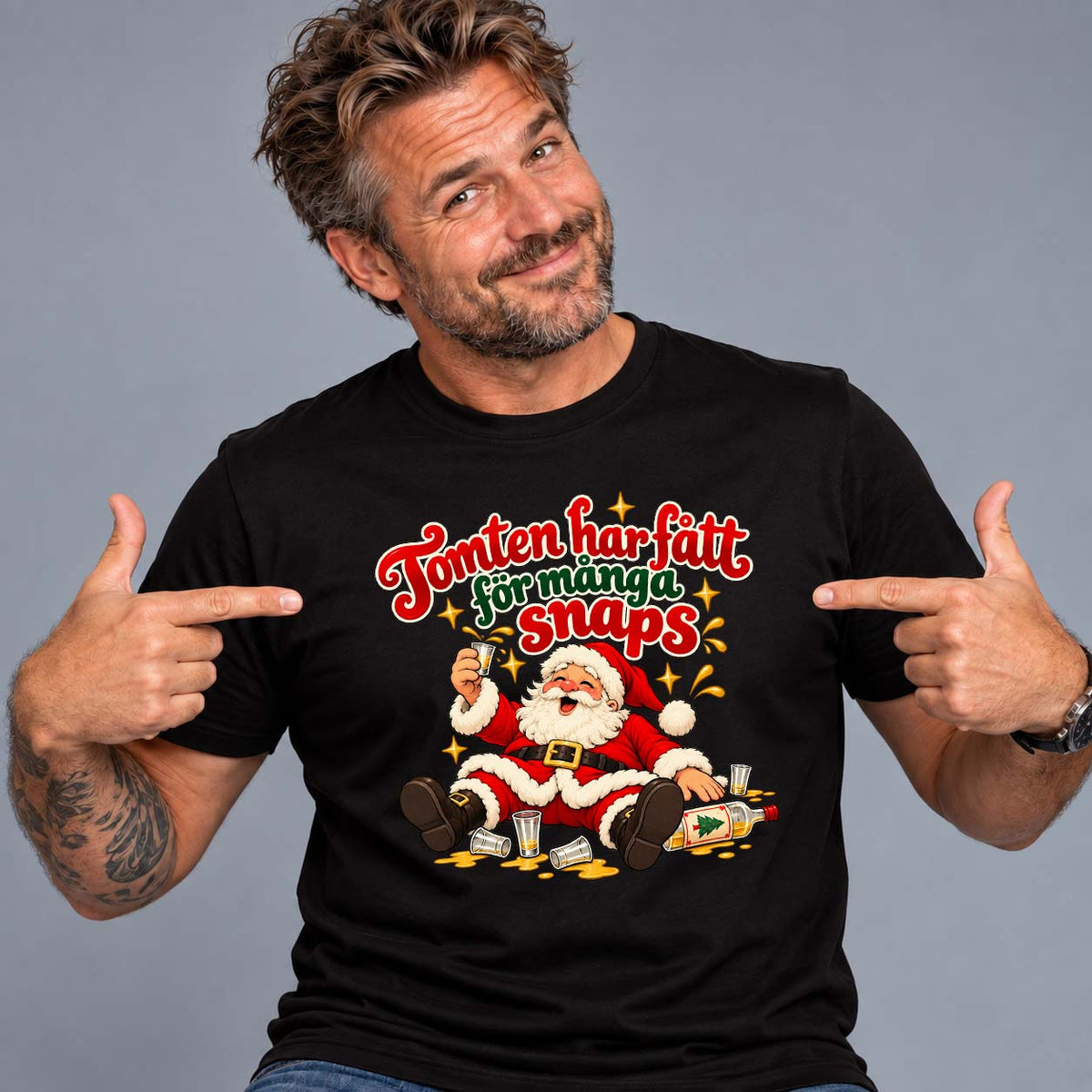 Tomten För Många Snaps T-shirt