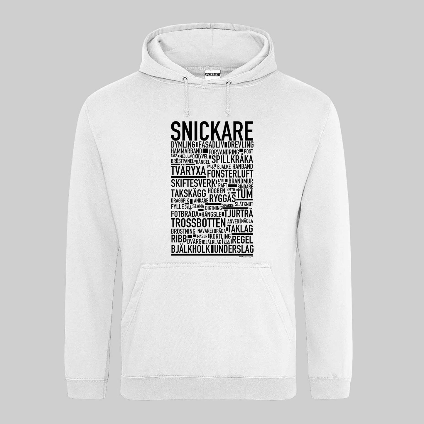 Snickare Text Hoodie