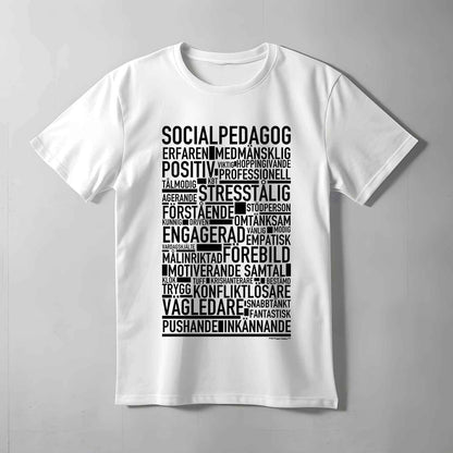 Socialpedagog Text T-shirt