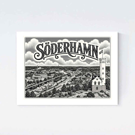 Söderhamn Nostalgi Poster