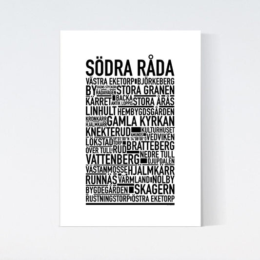 Södra Råda Text Poster