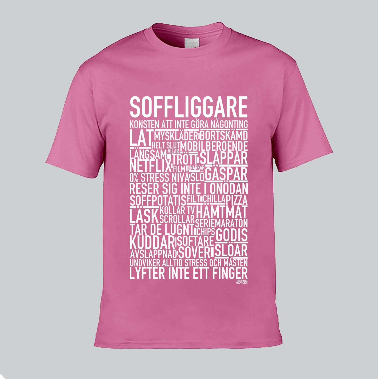 Soffliggare Text T-shirt