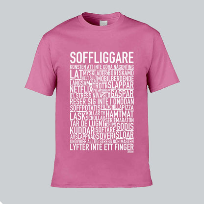 Soffliggare Text T-shirt