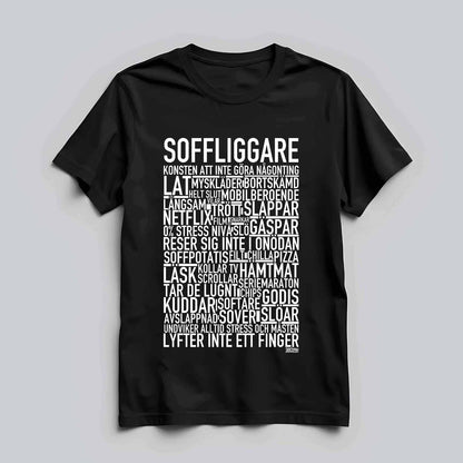 Soffliggare Text T-shirt