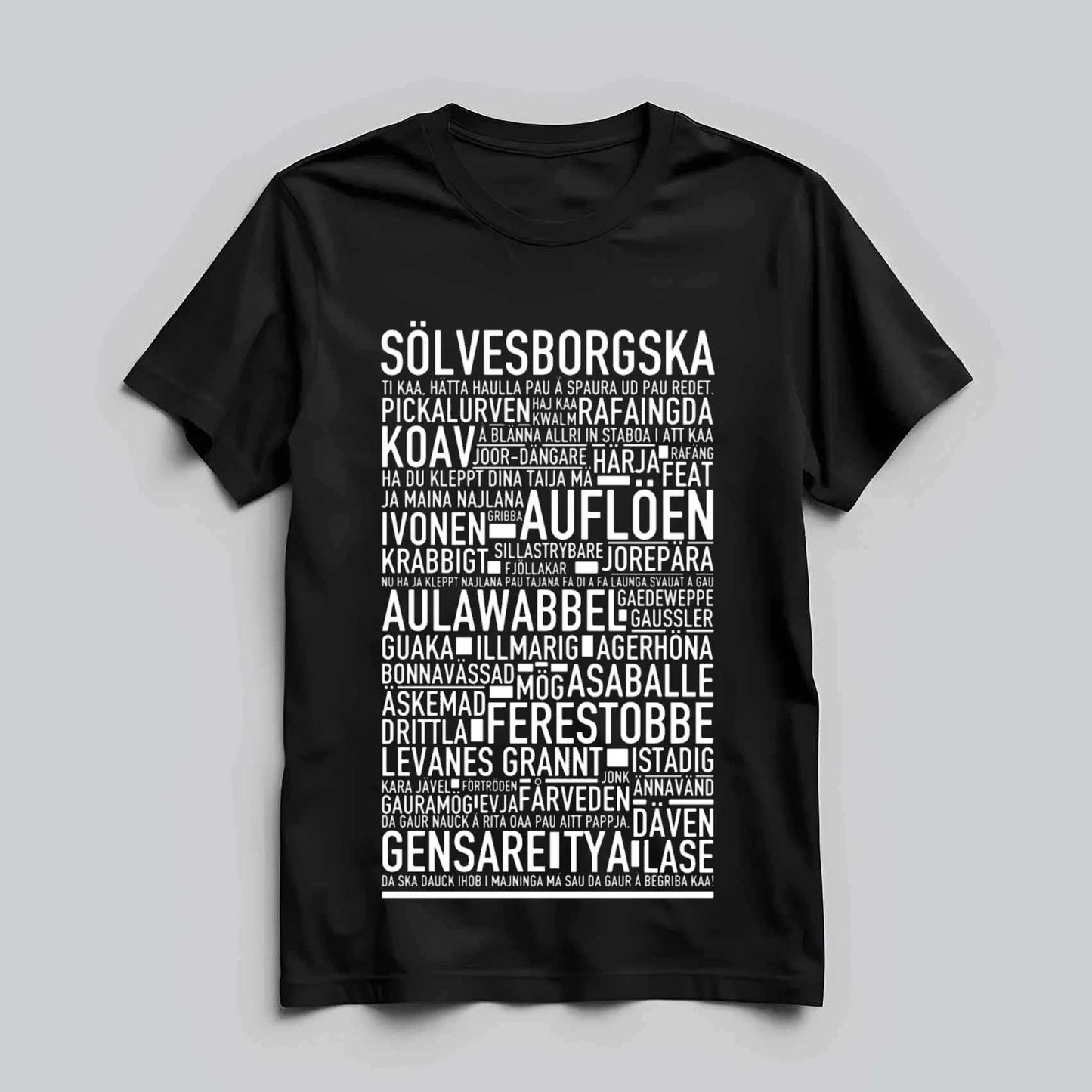 Sölvesborgska Dialekt T-shirt
