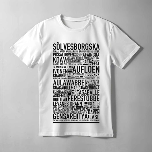 Sölvesborgska Dialekt T-shirt