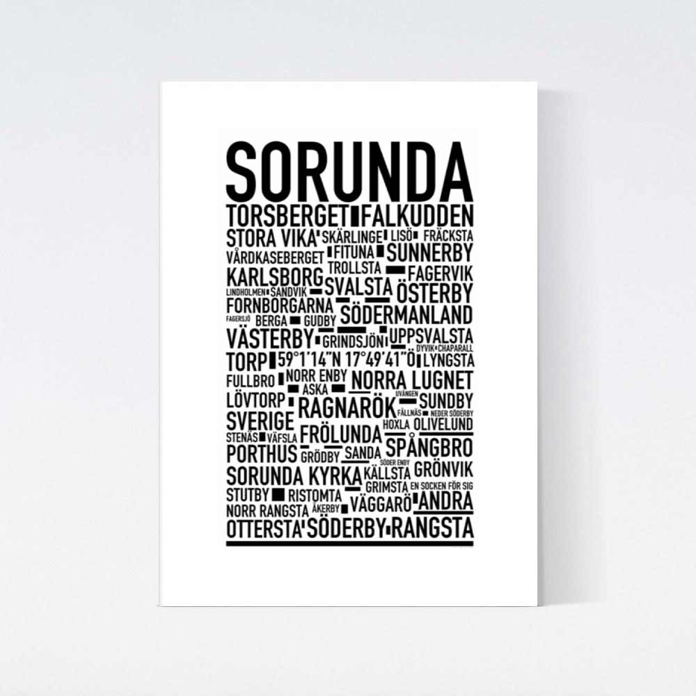 Sorunda Text Poster
