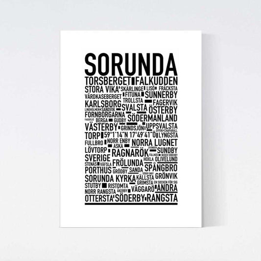 Sorunda Text Poster
