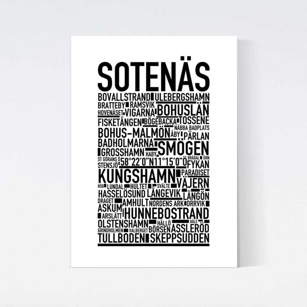 Sotenäs Text Poster