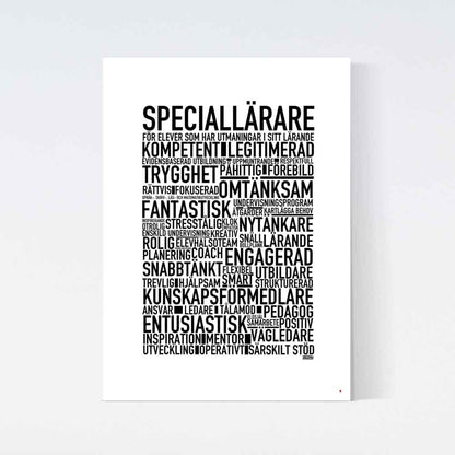 Speciallärare Text Poster