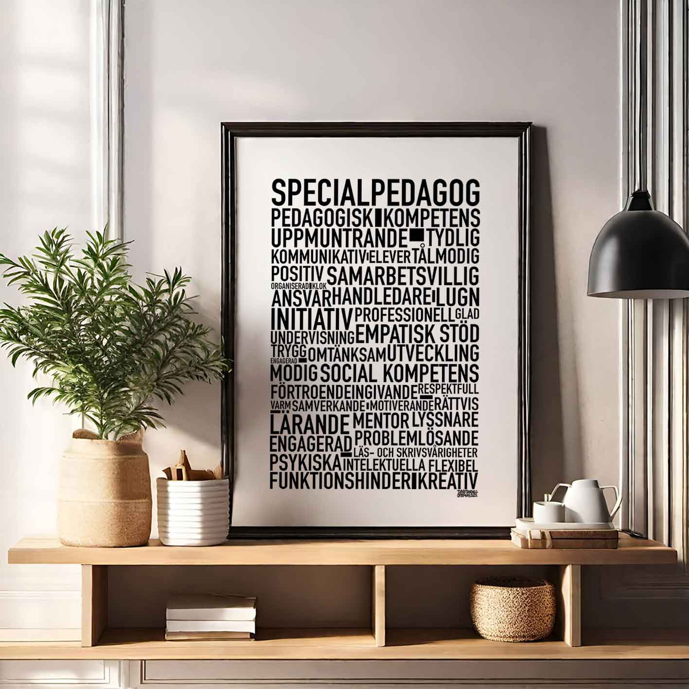 Specialpedagog 2025 Text Poster