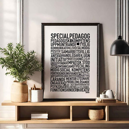 Specialpedagog 2025 Text Poster