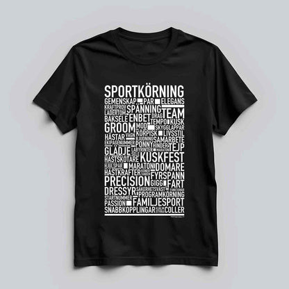 Sportkörning Text T-shirt