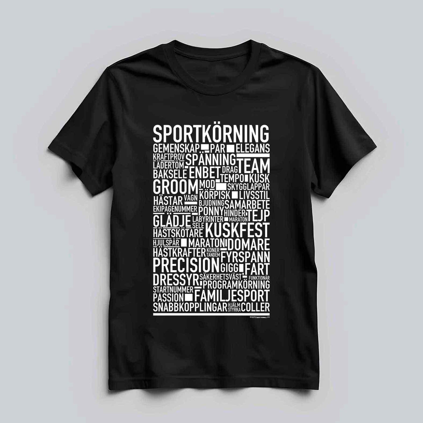 Sportkörning Text T-shirt