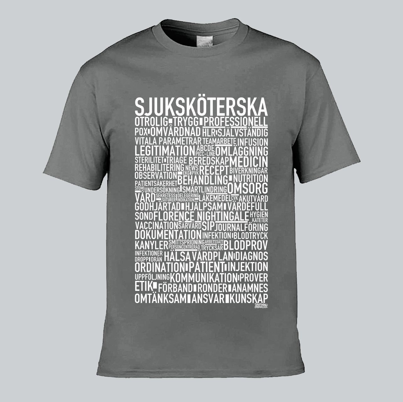 Sjuksköterska 2026 Text T-shirt