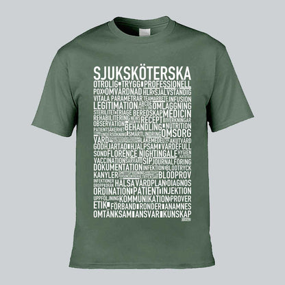 Sjuksköterska 2026 Text T-shirt