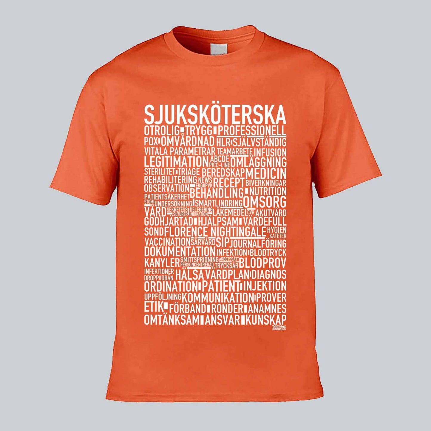 Sjuksköterska 2026 Text T-shirt