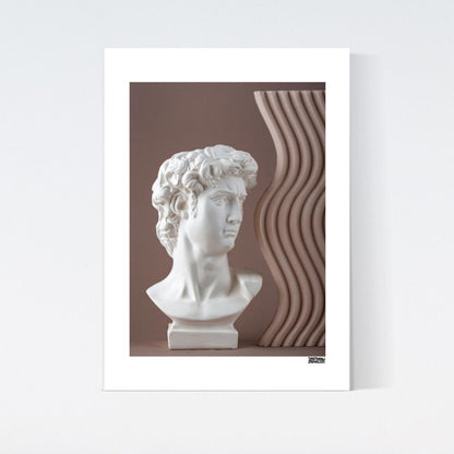 Elegant Statue Poster