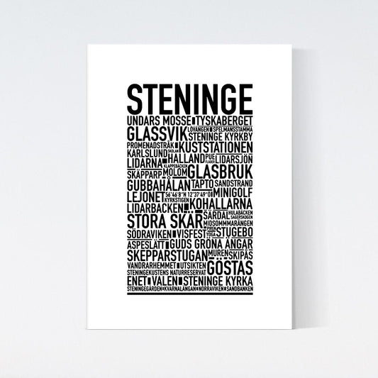 Steninge Text Poster