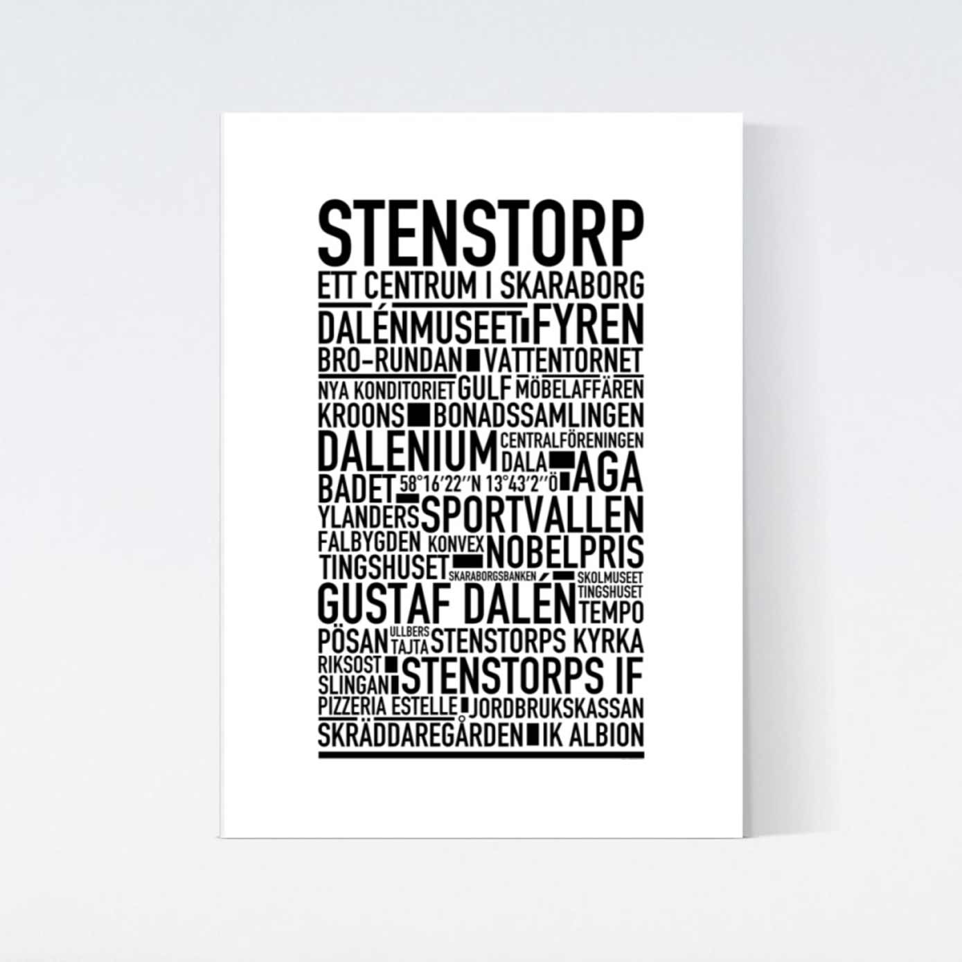 Stenstorp Text Poster