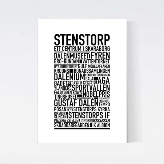 Stenstorp Text Poster
