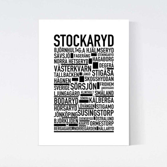 Stockaryd Text Poster