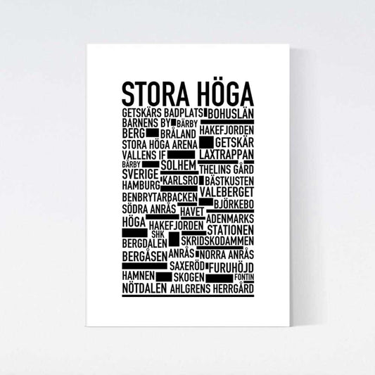 Stora Höga Text Poster