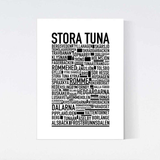 Stora Tuna Text Poster