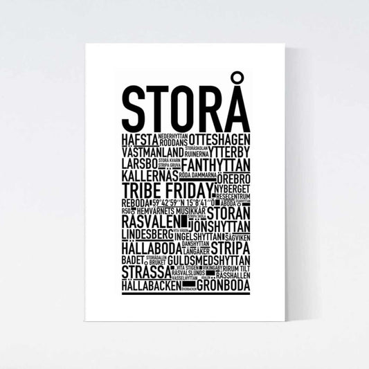 Storå Text Poster