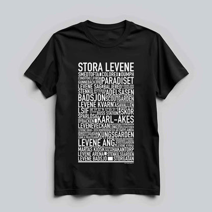 Stora Levene Text T-shirt