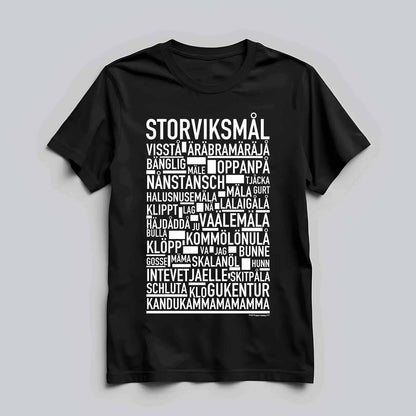 Storviksmål Dialekt Text T-shirt