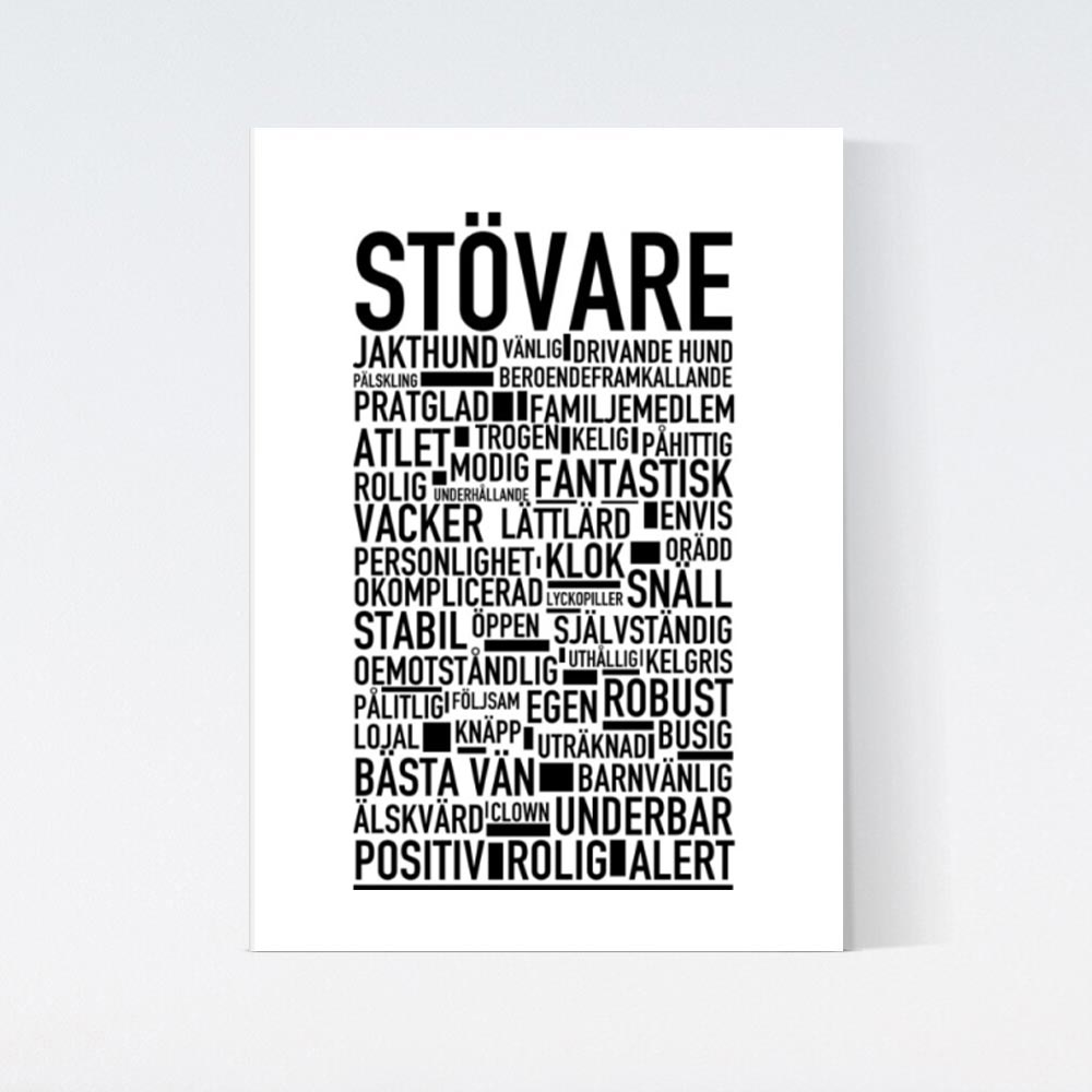 Stövare Text Poster